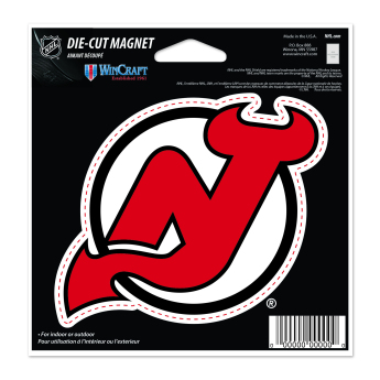 New Jersey Devils mágnes Die Cut