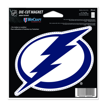 Tampa Bay Lightning mágnes Die Cut