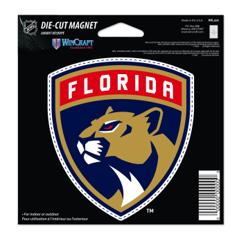 Florida Panthers mágnes Die Cut