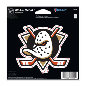 Anaheim Ducks mágnes Die Cut