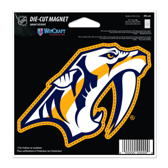 Nashville Predators mágnes Die Cut