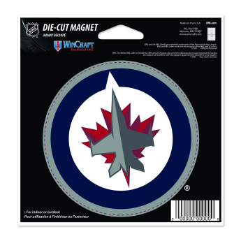 Winnipeg Jets mágnes Die Cut