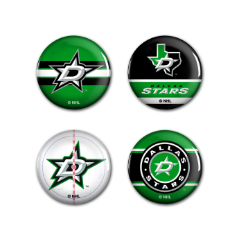 Dallas Stars kitűző Button 4 Pack