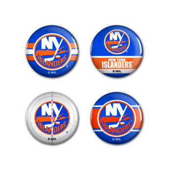 New York Islanders kitűző Button 4 Pack