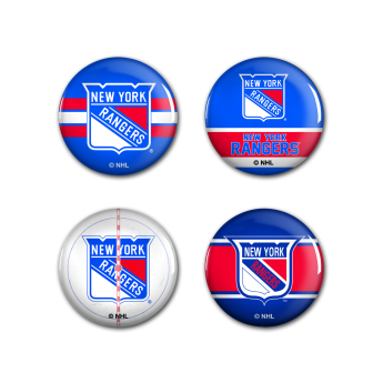 New York Rangers kitűző Button 4 Pack