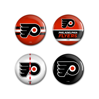 Philadelphia Flyers kitűző Button 4 Pack