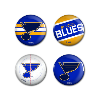 St. Louis Blues kitűző Button 4 Pack