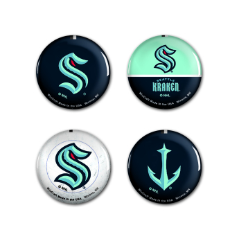 Seattle Kraken kitűző Button 4 Pack