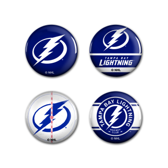 Tampa Bay Lightning kitűző Button 4 Pack