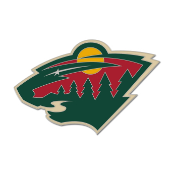 Minnesota Wild jelvény Enamel Pin Jewelry Card