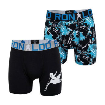 Cristiano Ronaldo gyerek boxeralsó 2pack CR7 black