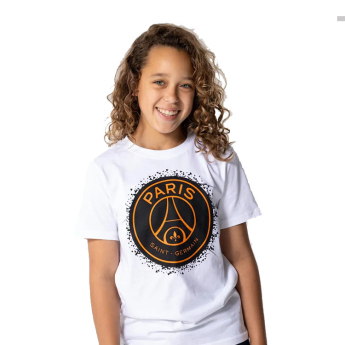 Paris Saint Germain gyerek póló Stripe Logo white