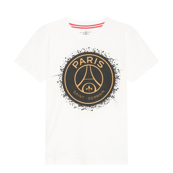 Paris Saint Germain gyerek póló Stripe Logo white