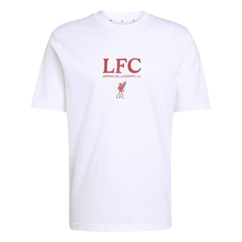 FC Liverpool férfi póló Graphic white