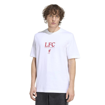 FC Liverpool férfi póló Graphic white