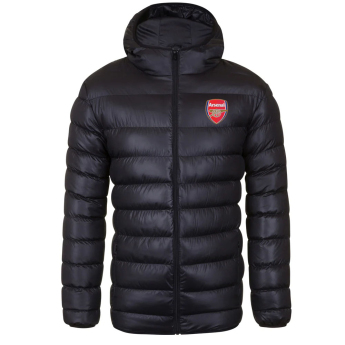 FC Arsenal férfi téli kabát Winter Crest Black