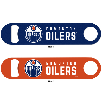 Edmonton Oilers nyitó Metal 2 Sided