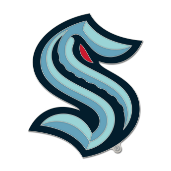 Seattle Kraken jelvény Enamel Pin Jewelry Card