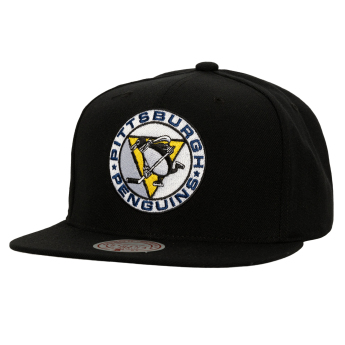 Pittsburgh Penguins baseball flat sapka Conference Patch Snapback black