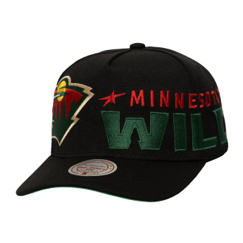 Minnesota Wild baseball sapka Busted Pro Snapback black