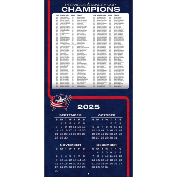 Columbus Blue Jackets naptár 2026 Wall