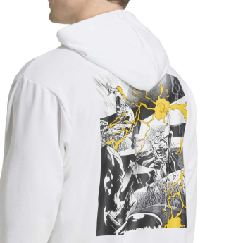Real Madrid férfi kapucnis pulóver Avengers white