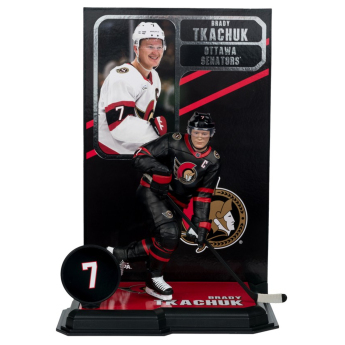 Ottawa Senators bábu Brady Tkachuk #7 SportsPicks Black Jersey