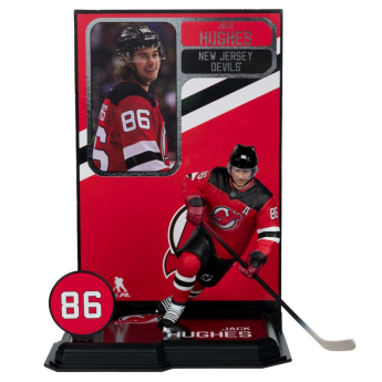 New Jersey Devils bábu Jack Hughes #7 SportsPicks Black Jersey