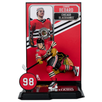 Chicago Blackhawks bábu Connor Bedard #98 SportsPicks Winter Classic
