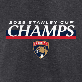 Florida Panthers férfi póló 025 Stanley Cup Champions Give & Go Roster Heather Charcoal