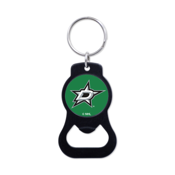 Dallas Stars kulcstartó üveg nyitóval Black Ring