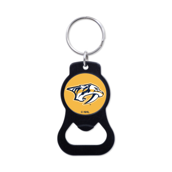 Nashville Predators kulcstartó üveg nyitóval Black Ring