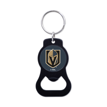 Vegas Golden Knights kulcstartó üveg nyitóval Black Ring