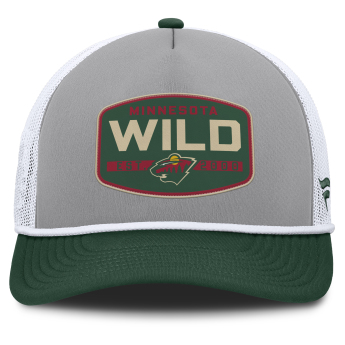 Minnesota Wild baseball sapka Course Adjustable Foam Front A-Frame Meshaback