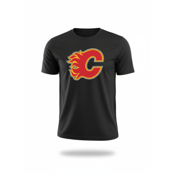 Calgary Flames férfi póló Johnny Gaudreau #13 black