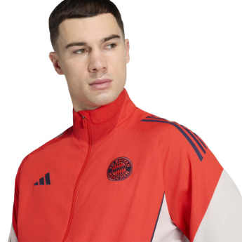 Bayern München férfi kabát Presentation red