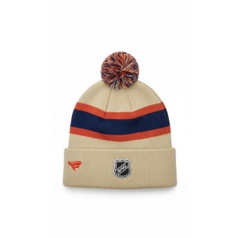 Edmonton Oilers gyerek téli sapka Cuffed Beanie With Pom