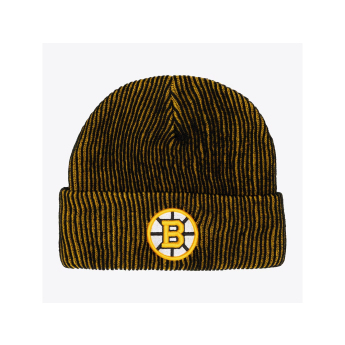 Boston Bruins téli sapka Double Sided Knit