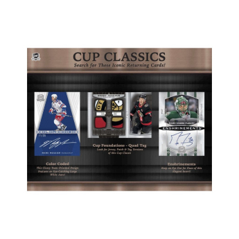 NHL dobozok NHL hokikártyák 2024-25 Upper Deck The CUP Hobby Box