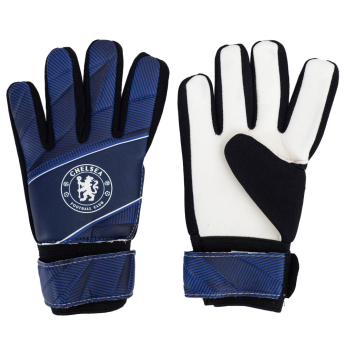 FC Chelsea kapus kesztyű Fuse Goalkeeper Gloves Kids 67-73mm palm width