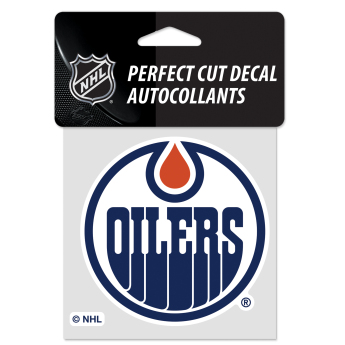 Edmonton Oilers matrica Perfect Cut Color Decal