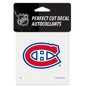 Montreal Canadiens matrica Perfect Cut Color Decal