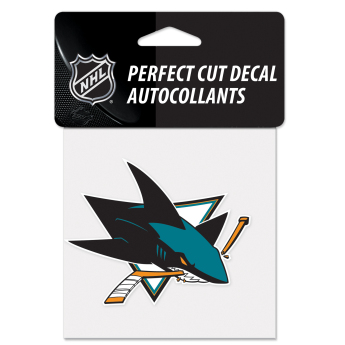 San Jose Sharks matrica Perfect Cut Color Decal