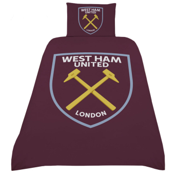 West Ham United 1 drb ágynemű Crest Single