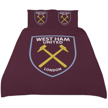 West Ham United ágynemű Crest Double