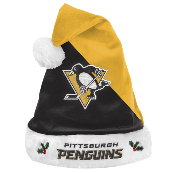 Pittsburgh Penguins téli sapka foco colorblock santa hat