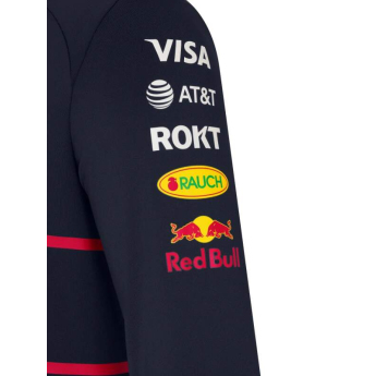 Red Bull Racing férfi pulóver 1/4 Zip official Teamline Replica navy F1 Team 2025