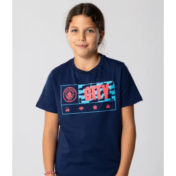 Manchester City gyerek póló Fan Away