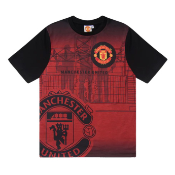 Manchester United gyerek pizsama Short Large Crest