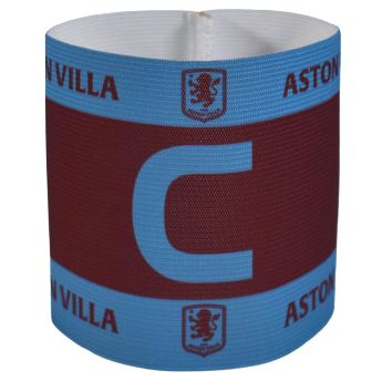 Aston Villa kapitány karszalag crest in team colours